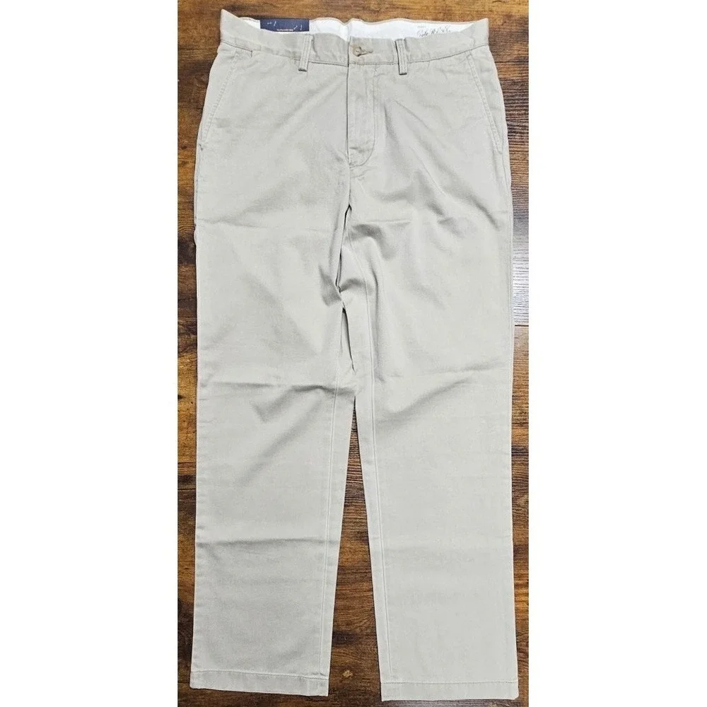 Polo Ralph Lauren Classic Fit Chino Pants‎ Khaki Beige Mens Size 32x31 NWOT